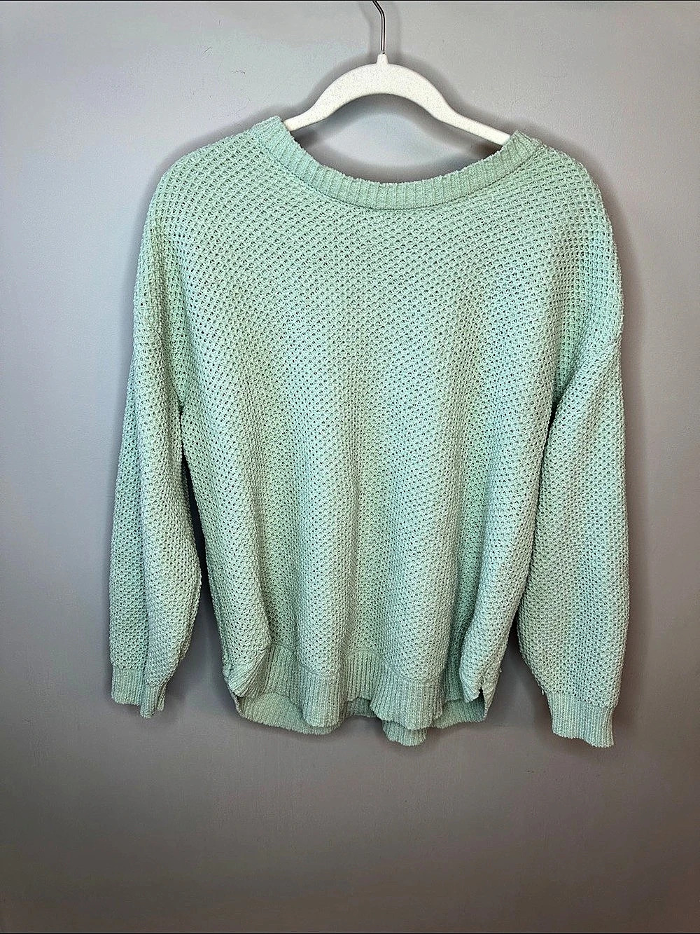Maurices Mint Green Knit Sweater Size 1XL